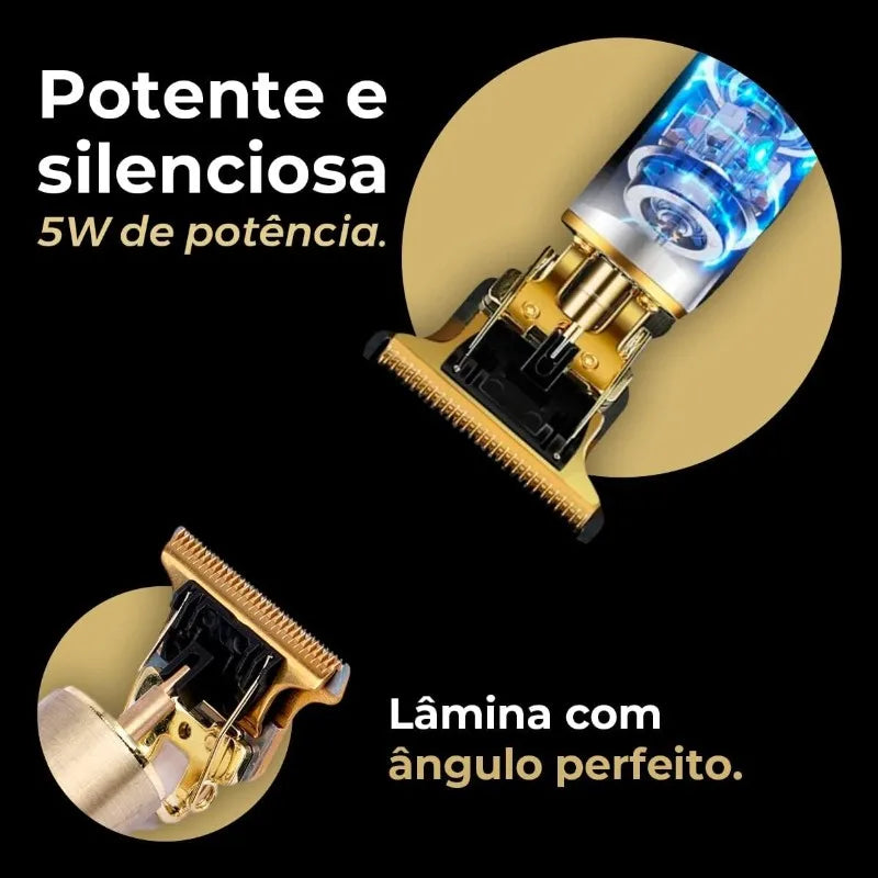 Máquina de cabelo elétrica profissional