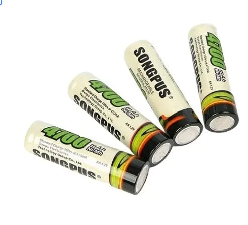 4 Pilhas Recarregável AAA 2700 No Blister