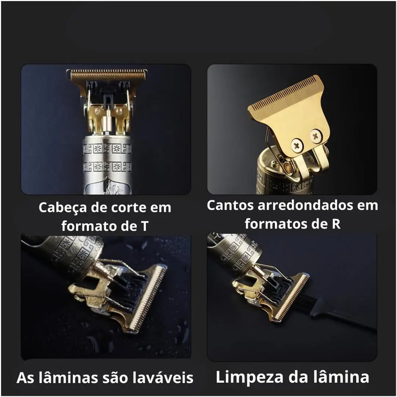 Máquina de cabelo elétrica profissional