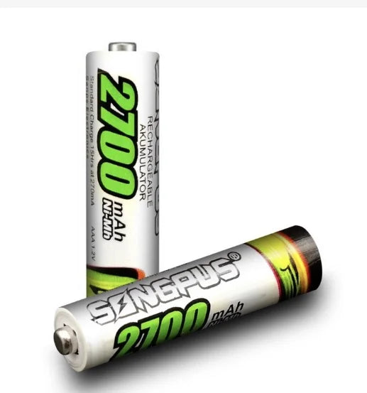 4 Pilhas Recarregável AAA 2700 No Blister