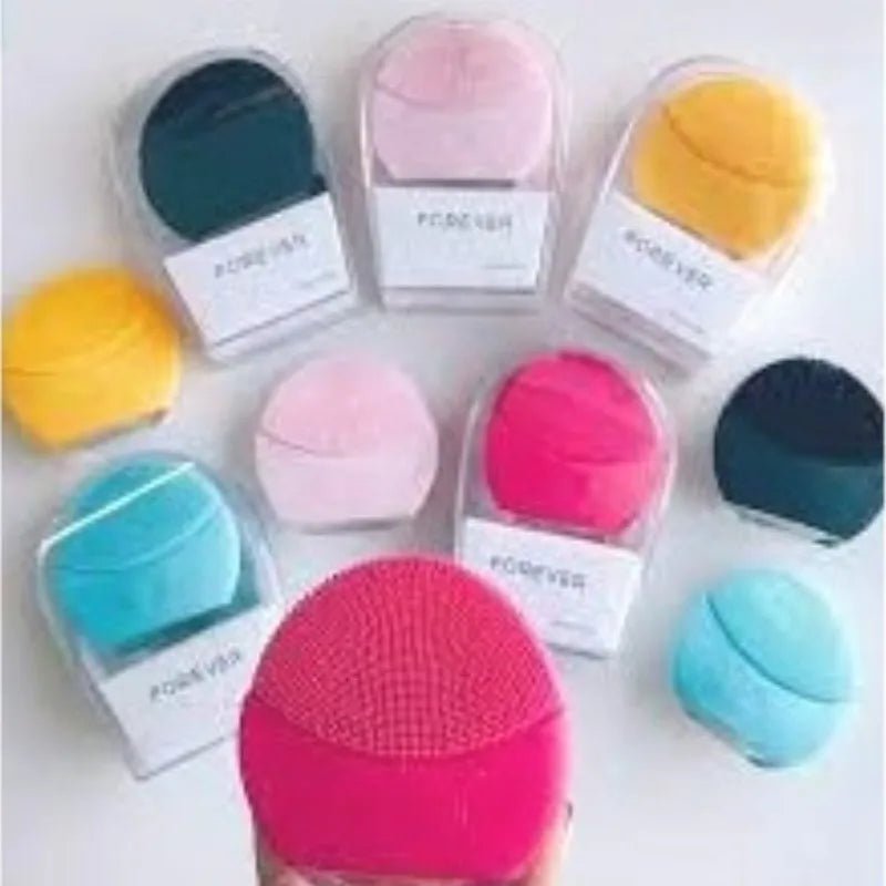 Esponja elétrica massageador limpeza facial
