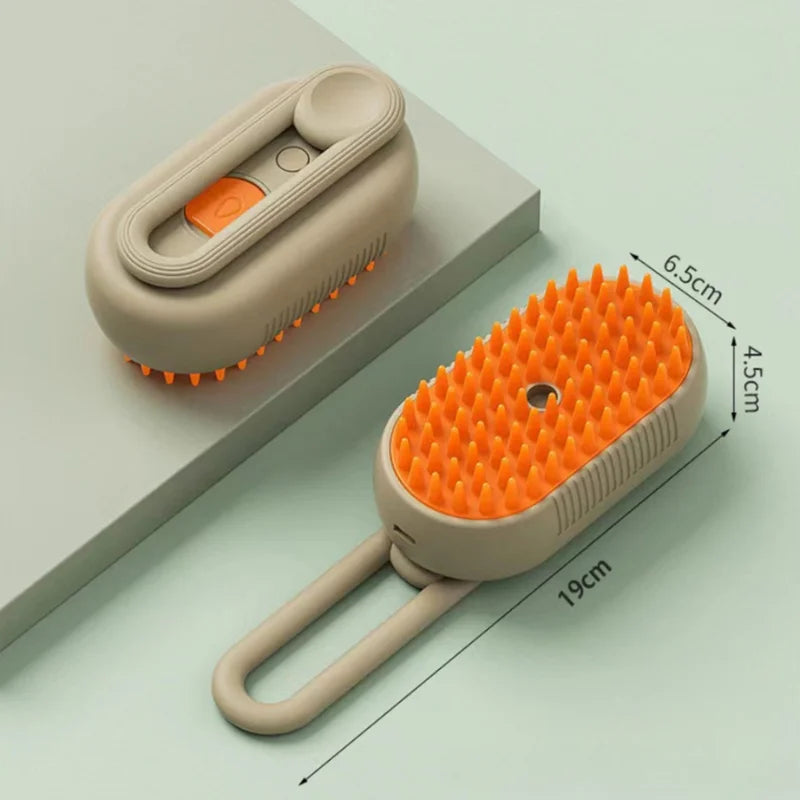 Escova elétrica removedora de pelos para pets