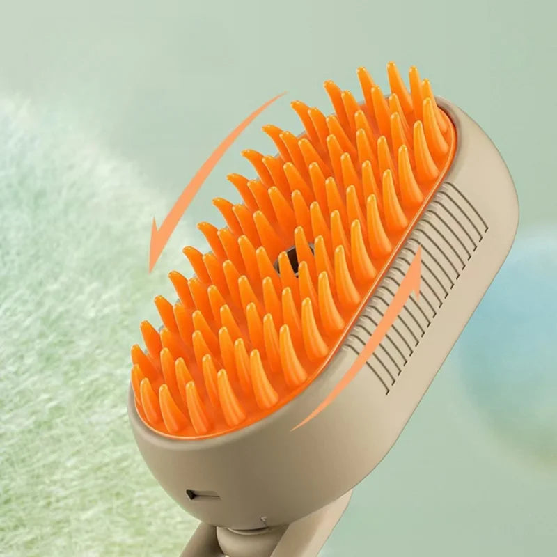 Escova elétrica removedora de pelos para pets