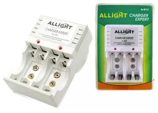 Kit carregador de pilhas e pilhas recarregáveis