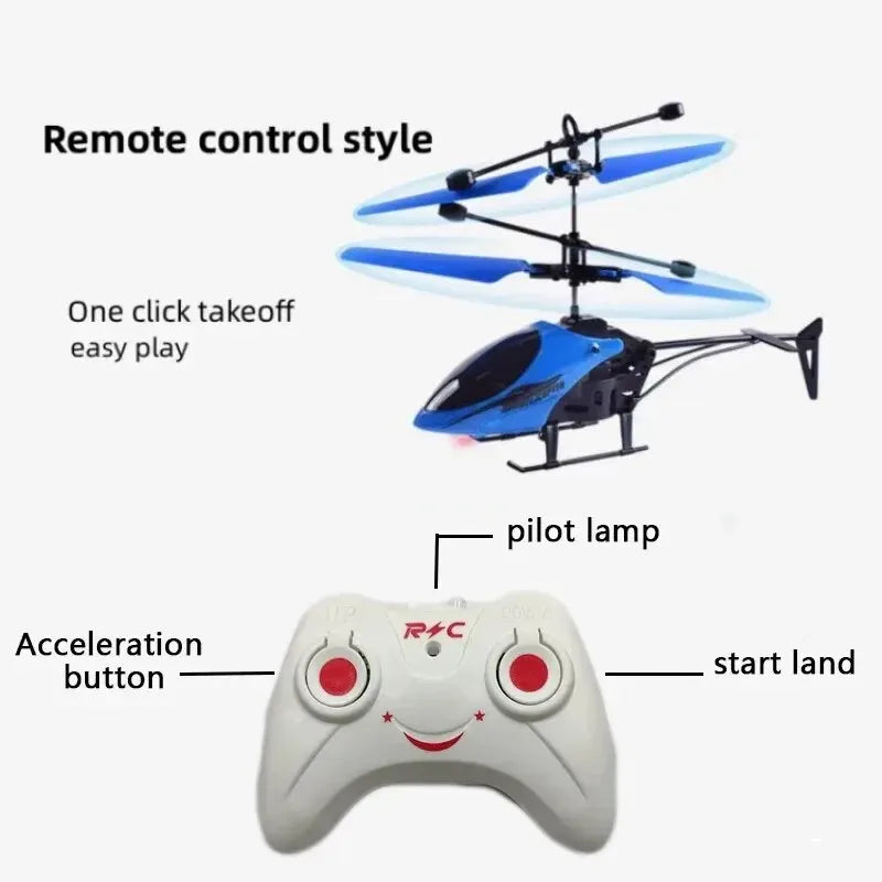 Helicóptero de controle remoto - brinquedo para criança