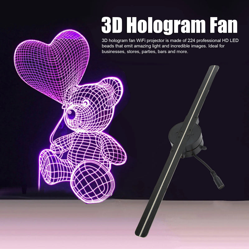 Ventilador holográfico 3D