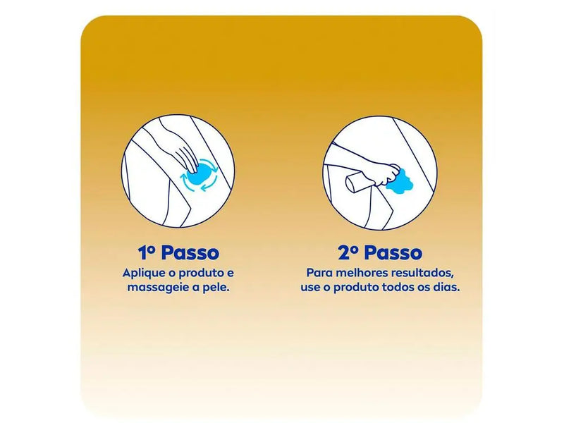 Creme Hidratante Corporal para Peles Secas Nivea Beleza Radiante Cuidado Intenso 400ml