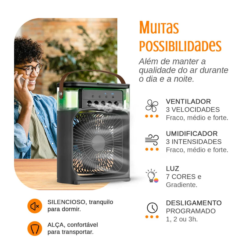 Mini Ar Condicionado 600ml