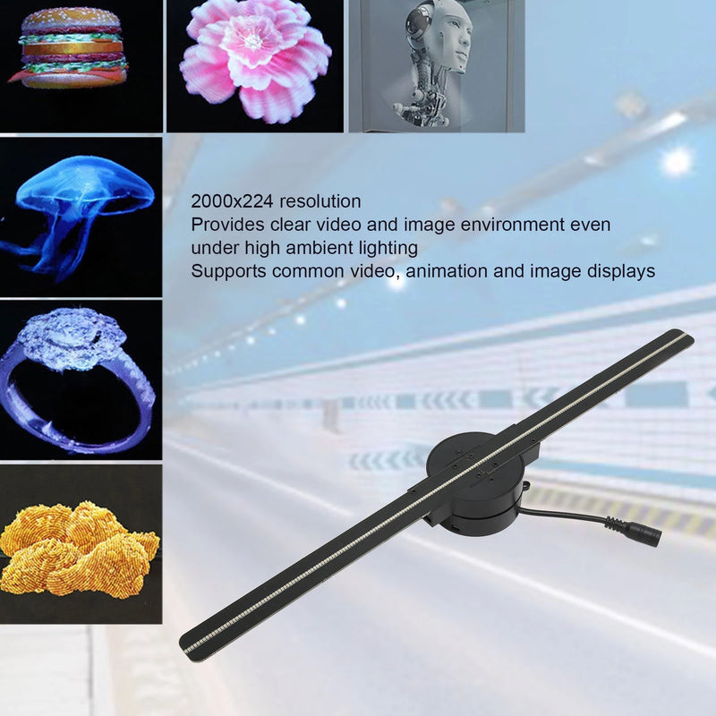 Ventilador holográfico 3D