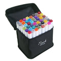 Caneta marcadora dupla Oely 24/36/48/60/80 cores